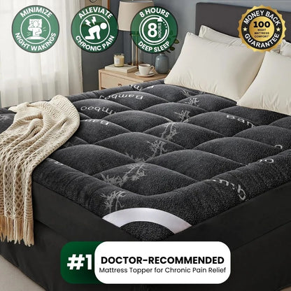 OrthoComfort Bamboo Mattress Topper