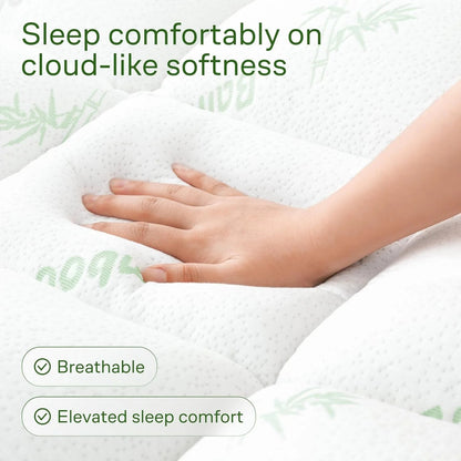 OrthoComfort Bamboo Mattress Topper