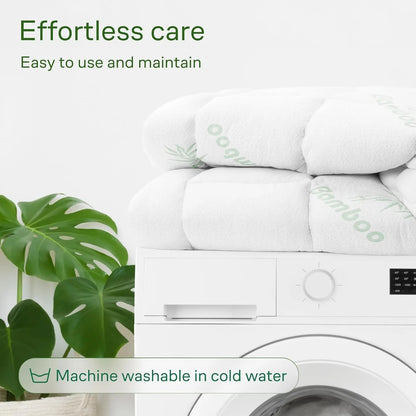OrthoComfort Bamboo Mattress Topper
