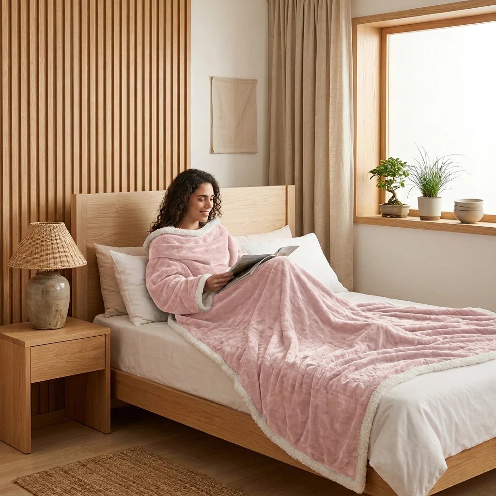 Ulvana Multifunctional Wearable Heated Blanket with Sleeves