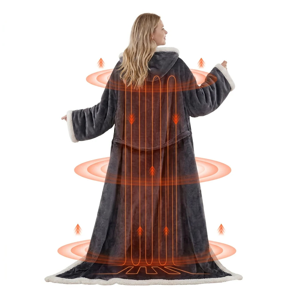Ulvana Multifunctional Wearable Heated Blanket with Sleeves